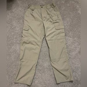 511 Series Tactical Pants Men’s 32x32 Khaki Beige Double Knee Utility Cargo Used